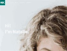 Tablet Screenshot of nataliekarneef.com